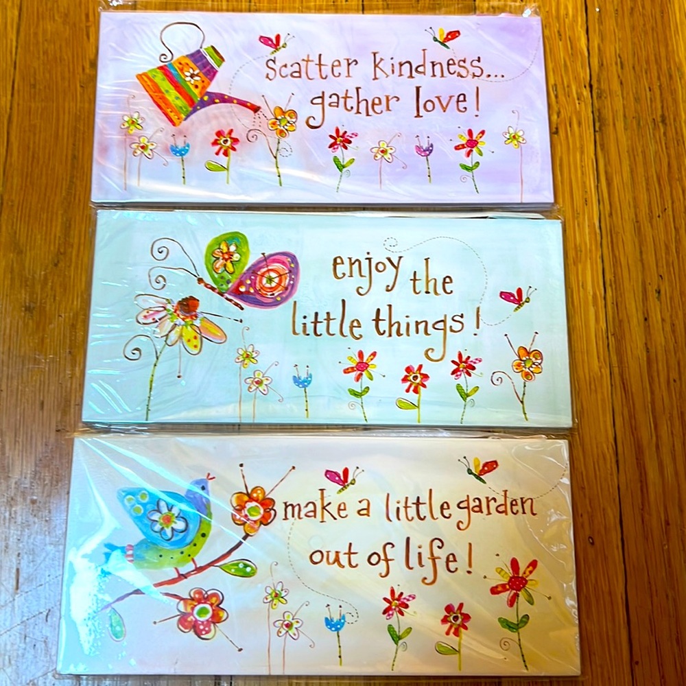3 Wall Decorations